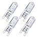 Halogen Backofenlampe G9 25W 230V Oven Lampe für Backofen/Öfen, Mikrowellenanwendungen, Kronleuchter, Anhänger, Schranklichter, Landschaftslichter, Schreibtisch- und Stehlampen, Wandlampen (4er Pack)