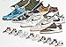 Nike Tide Lot de 20 mini autocollants imperméables pour chaussures, skateboard, châssis, bagages, valise, ordinateur et tablette
