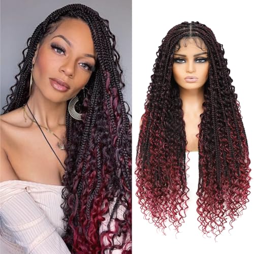 Humistwbiu Bohemian Braid Wig