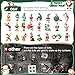 Christmas Advent Calendar 2025, 24 Day Countdown Calendar with 24 Pcs Doll Collectible for Kids Adult Teens