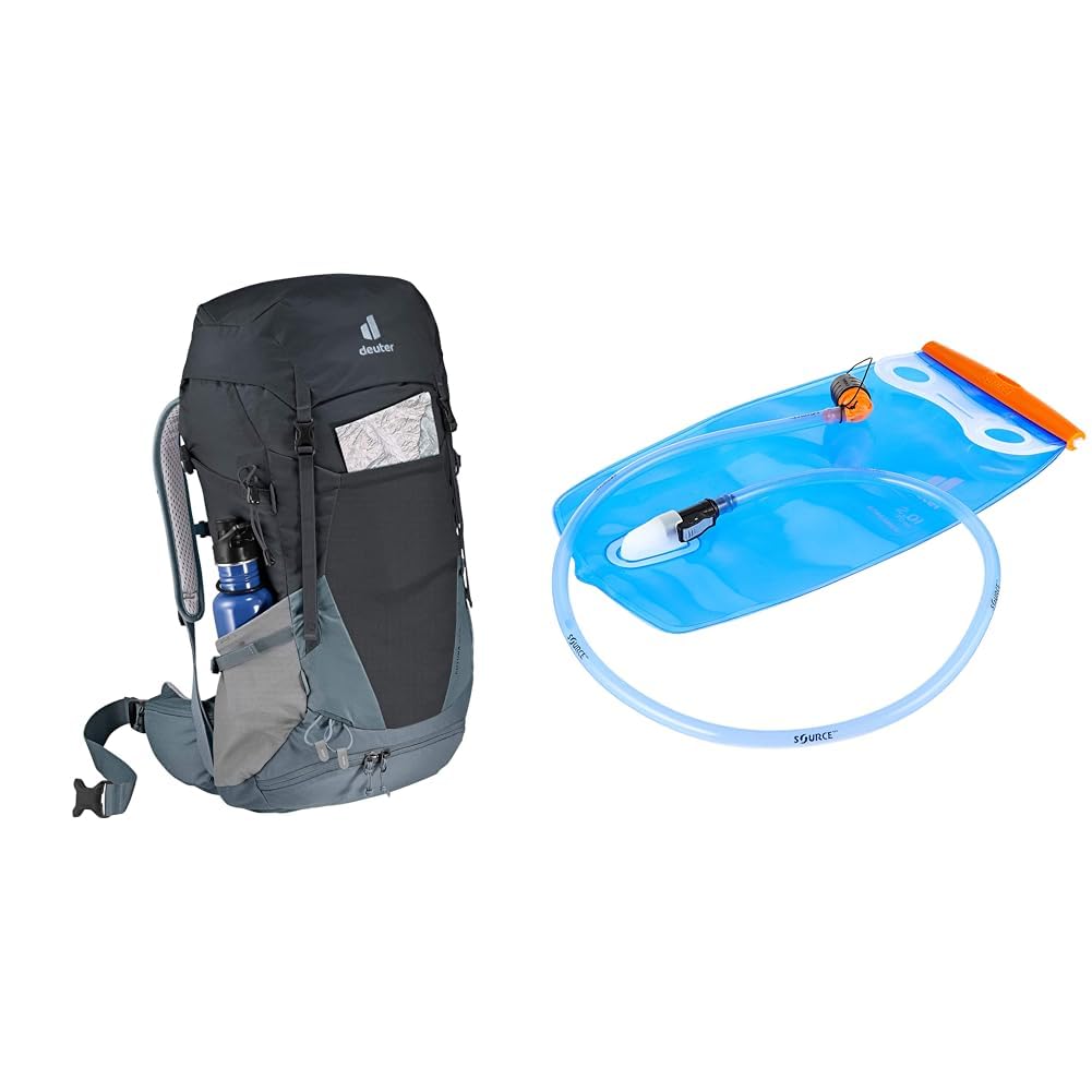 deuter Futura 30 SL Damen Wanderrucksack, Graphite-shale & Streamer 2.0 Trinksystem