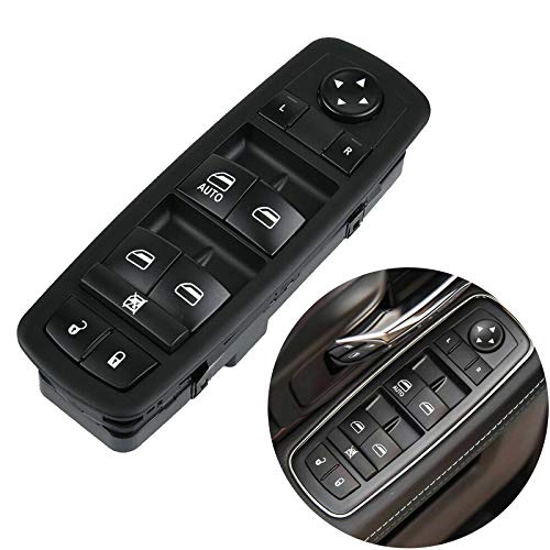 4602632AG Driver Side Master Power Window Switch - Replaces Part 4602632AH, 4602632AF, Compatible with Nitro and Liberty 2008-2012, Journey 2009-2010