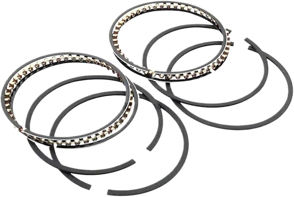 6 Set Engine Piston Rings Kit A2010-7Y001 A2010-8J110 3.5L 3498CC V6 DOHC VQ35DE Compatible With 2004-2006 Maxima