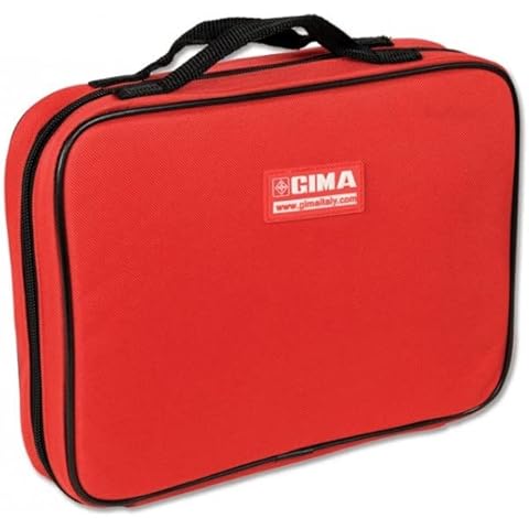 GIMA Maxi-Fläschchen, Nylon, Rot, für Ampullen Lagerung und Transport Cover