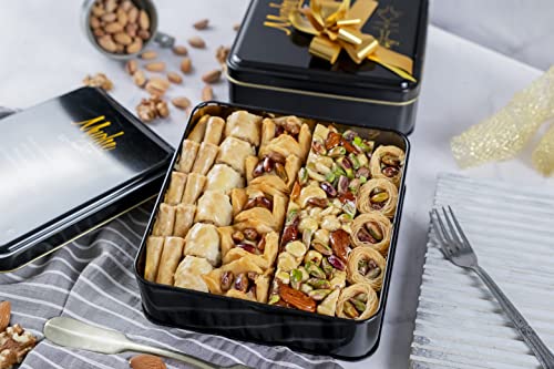 Mughe Gourmet Luxury Baklava Pastry Metal Gift Box thumb #4