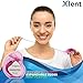 Expandable Floss Treated with Activated Charcoal with Xylitol and Natural Plant Based Wax |Fresh Mint Flavor | 50 Meter (4 Count)