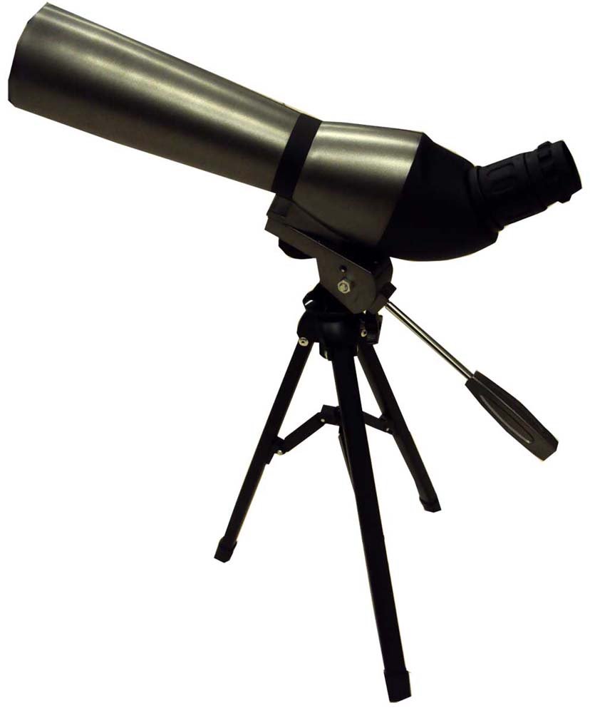 Whetstone Hawk Spotting Scope with 20x - 60x Zoom, Black