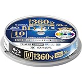 山善 キュリオム BD-R (1回録画用) (片面2層/1-4倍速/10枚スピンドル) 50GB BD-R10DLSP