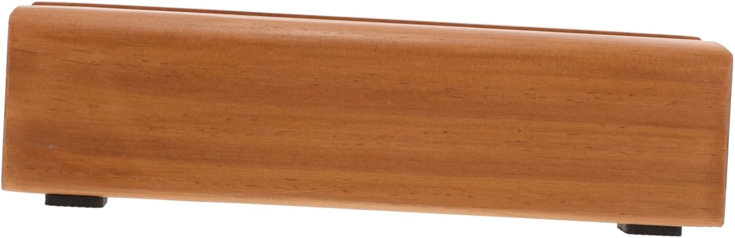 4pcs Solid Wood Floor Mirror Stand Holder Heavy Duty Mirror Base Non-Slip Cushion for Secure Support Full Display Frame for Decor Sturdy and Stylish Design