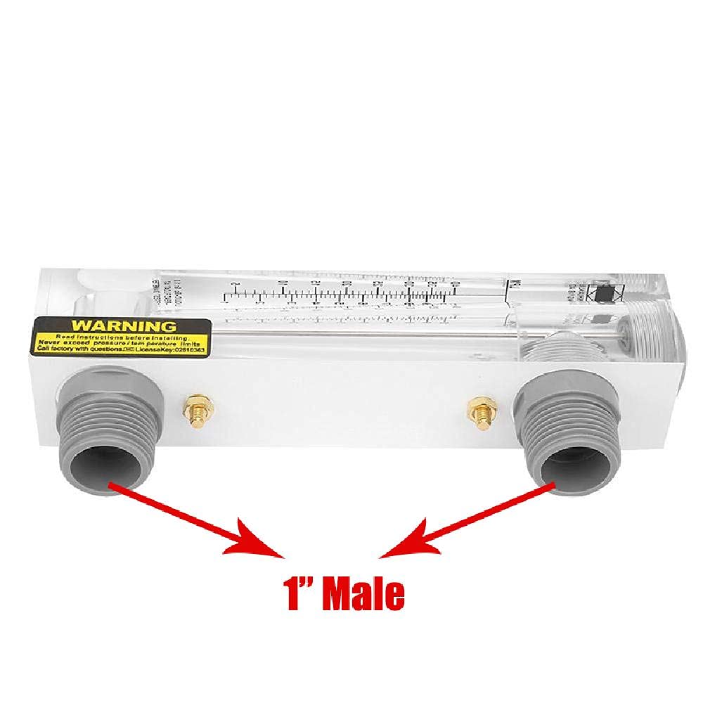 5-35 LPMTipo di pannello Flussometro liquido LZM-25 Misurazione Flussometro Misurazione Più intervalli di Misura Sono Opzioni Disponibili