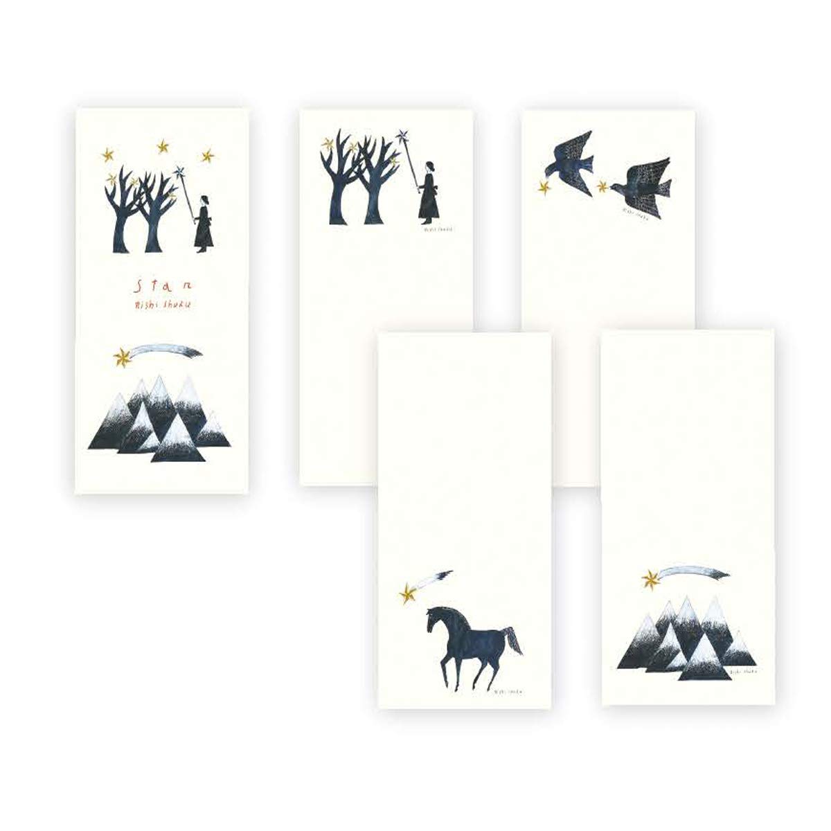 Amazon.co.jp: ノーブランド cozyca products 一筆箋 by 西淑 星 HY-AC