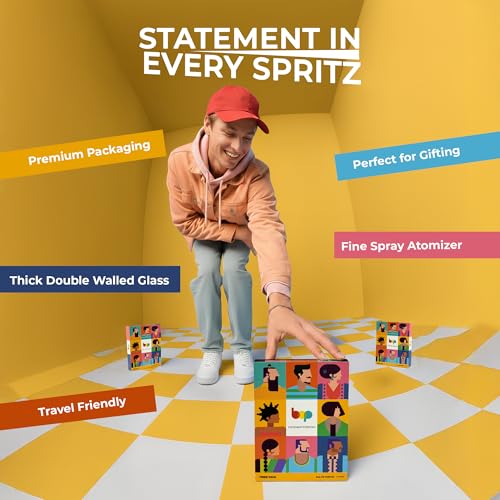 Image of bop Tribe Luxury Perfume Gift Set | Eau De Parfum for Men and Women | Long Lasting | Travel Size Unisex Perfume - Pack of 3 (10 Ml Each)| Fresh, Woody, Aqua, Floral)