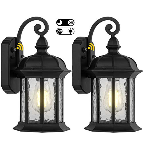 CINOTON Dusk to Dawn Outdoor Wall Lighting, Outdoor Wall Lantern...