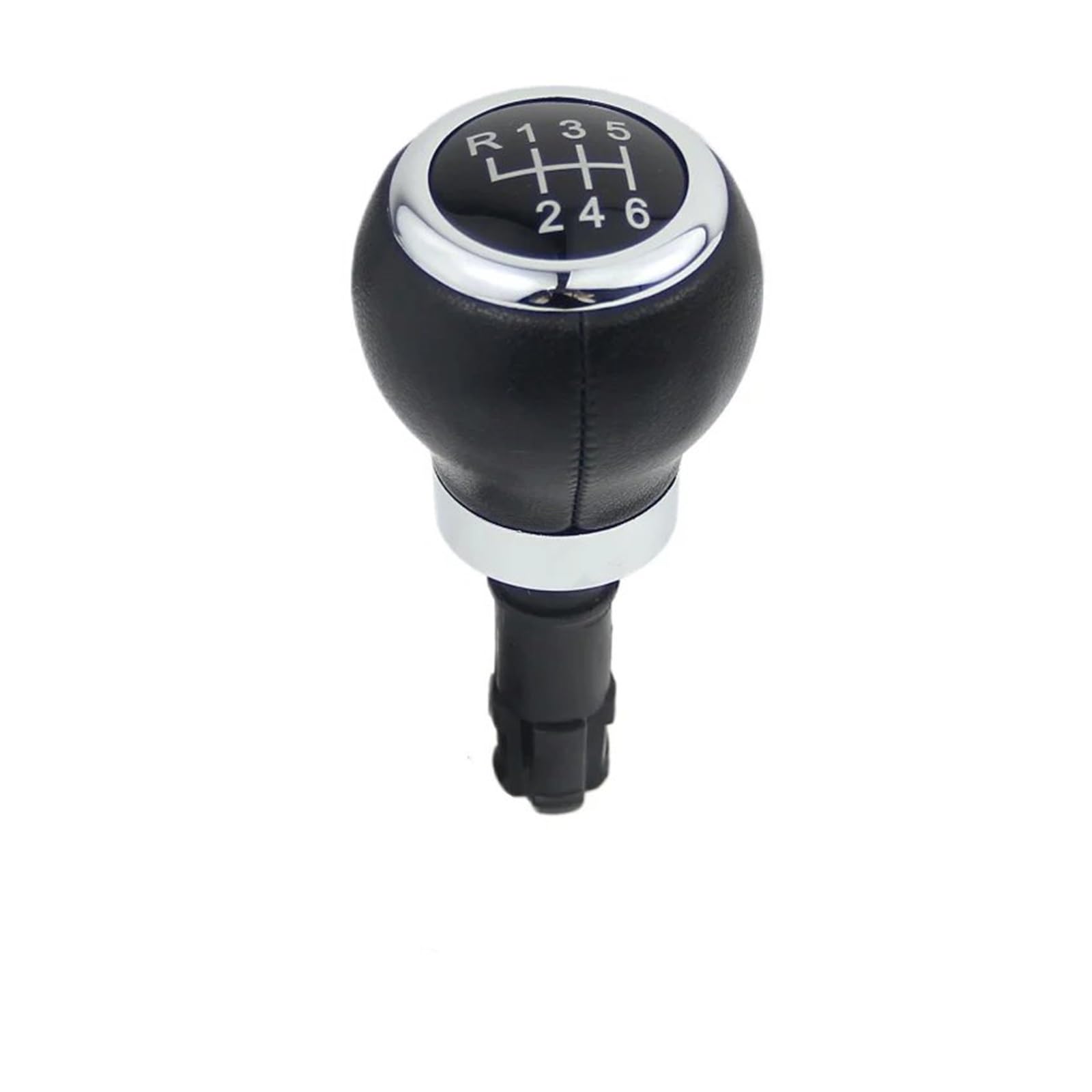 Kunyos 6 Speed Gearknob For Vw For Passat B6 2006-2011 Shift Lever Knob Style Black