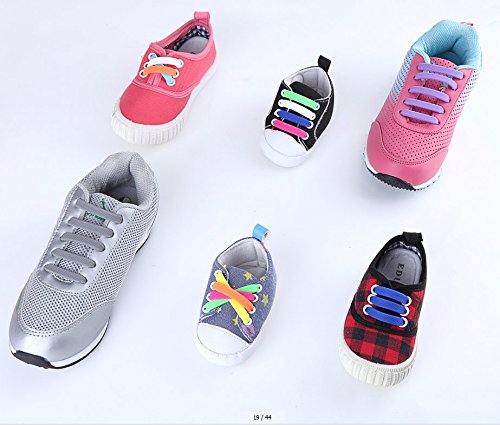 Lacci Da Scarpe Elastici KUYiA - Silicone, Impermeabili, No Allacciatura - Foto 6