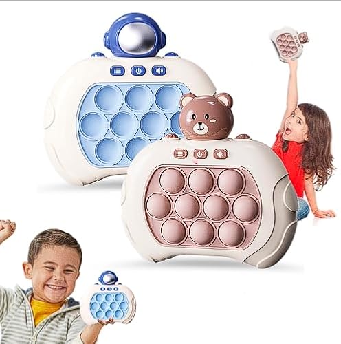 Pop It Eletrônico Spinner Sensory Game Educativo Anti Stress Divertido Infantil +3 Anos Quick Fidget