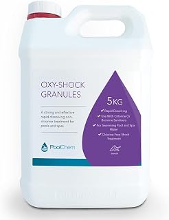 PoolChem - Non Chlorine Shock Granules 5kg for hot tubs and pools. Ideal for Bromine & Chlorine water environments.