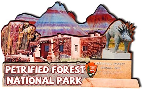 USA Petrified Forest National Park Wooden Magnet 3D Fridge Magnets Travel Collectible Souvenirs Decorations Handmade Crafts-2 image 5