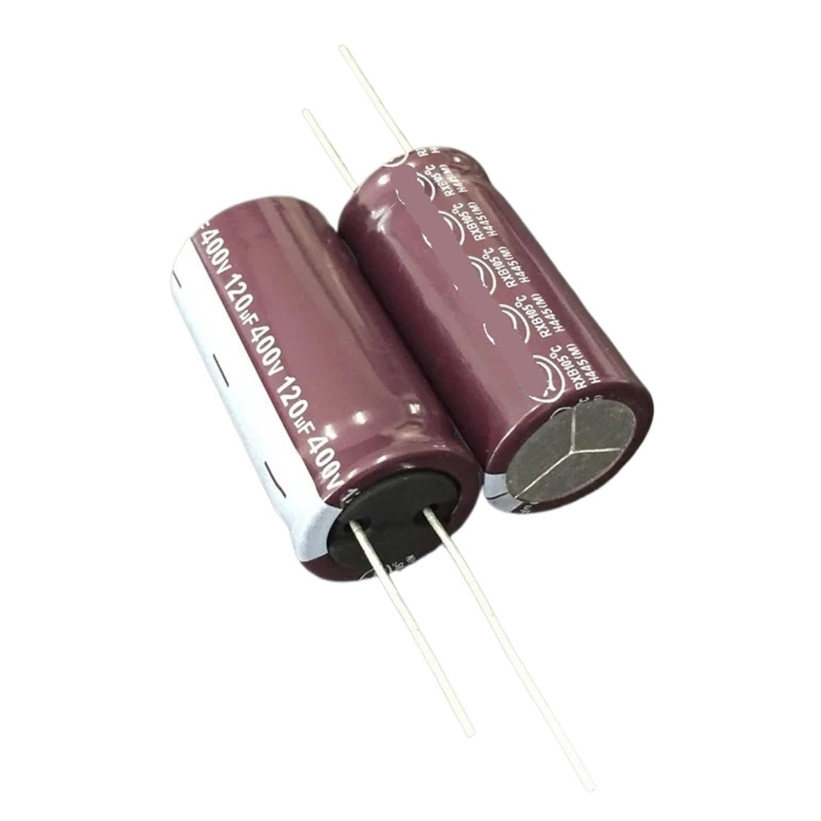 Condensateurs électrolytiques 120uF 400V RXB 18x36mm lot de 10 pièces