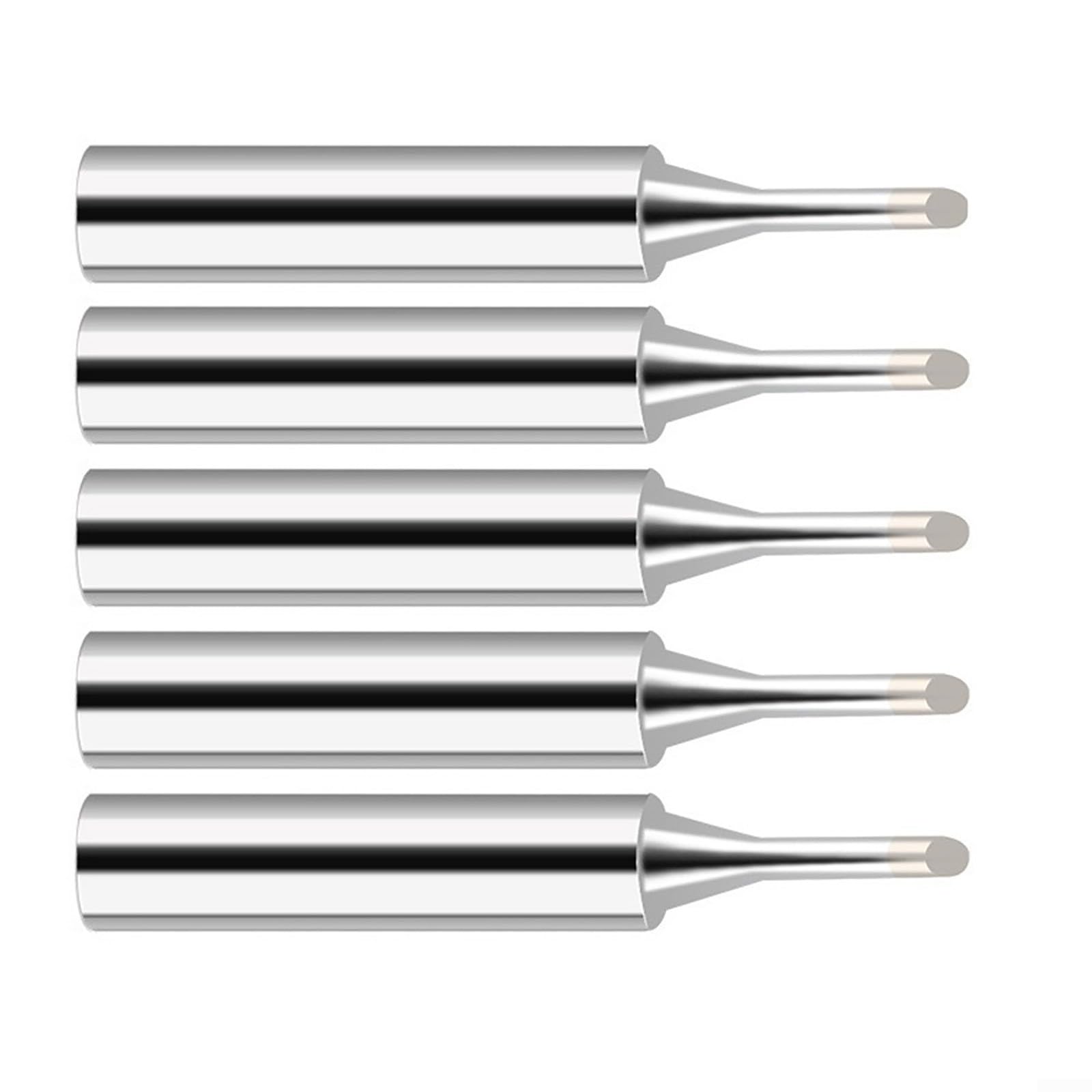 Sculpt Your Projects with Using This Complete Set of Five Reliable Copper Soldering Iron Tips, Model 900M T (900M-T-2C)