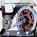 MERACH Heimtrainer Fahrrad mit Magnetischem Widerstand, Leises Bremsbelag/Hometrainer Fahrrad mit Verbessertem bequemem Sitzkissen, Indoor Cycling Bike mit Tablet-Halter, Eigener App, Bis 136KG