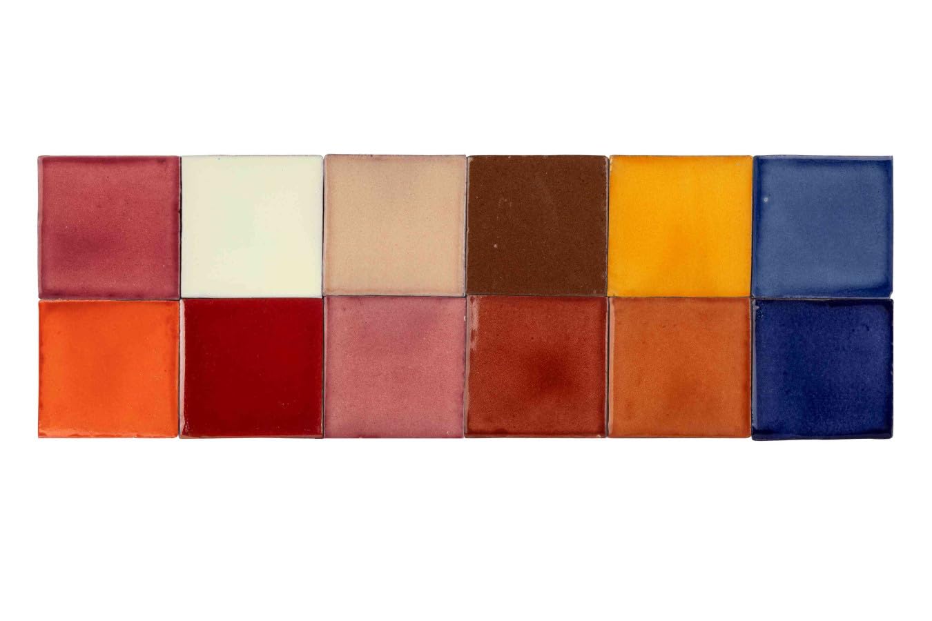 Azulejos de colores mexicanos de cerámica coloridito - mosaico de cerámica mexicana, mosaico de cerámica mexicana para cocina, baño, ducha, pared posterior de la cocina, un paquete de 60 azulejos 5 x