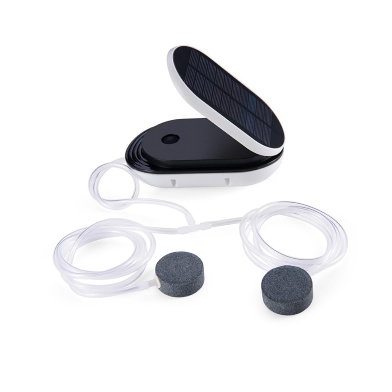 Balacoo Solar Powered Aquarium Air Pump Modes for Fish Tank Oxygenation Portable Outdoor Oxygen Pump for Fishing Durable Design for Tanks