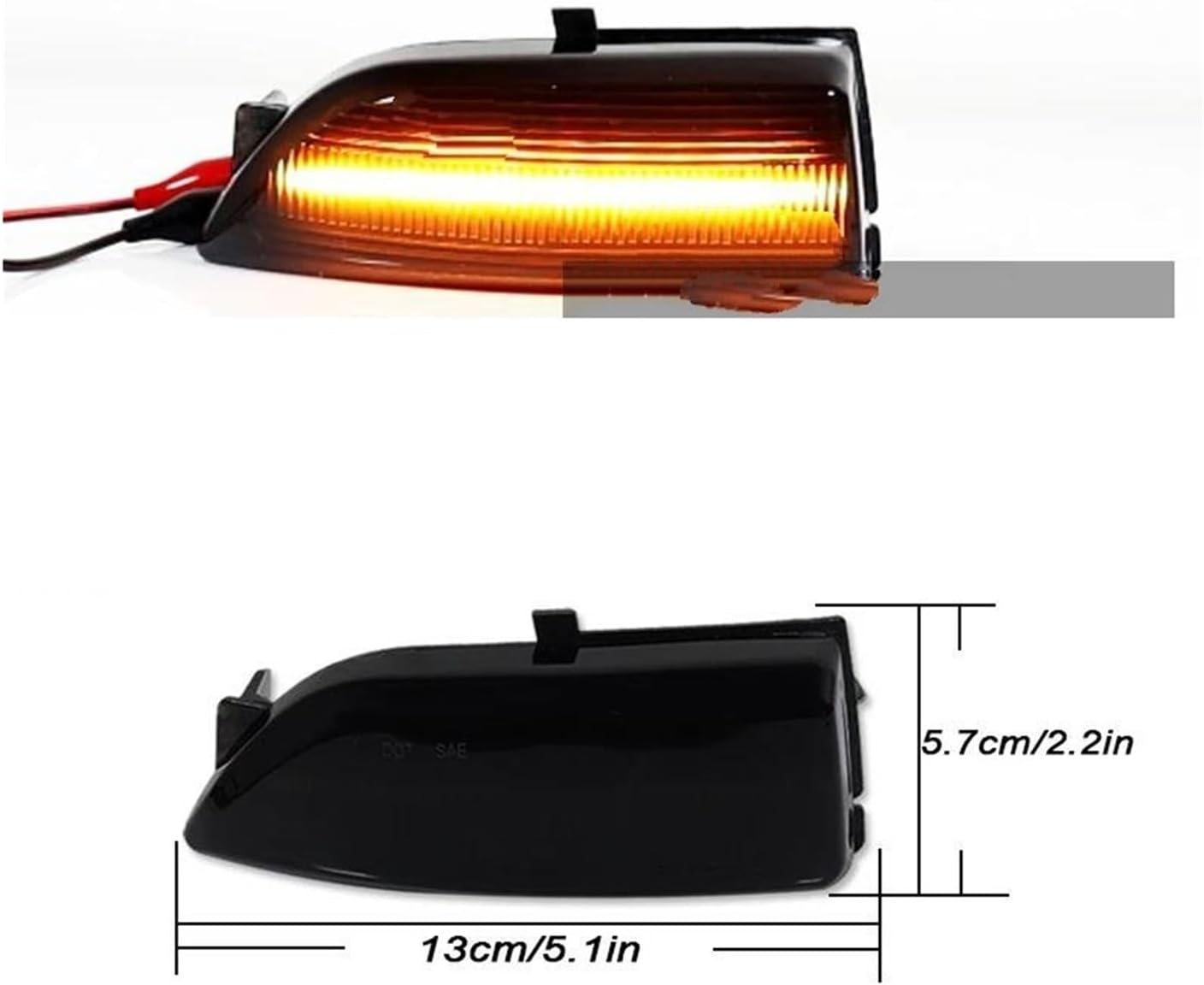 ミラーターンシグナルライト 車用ダイナミックターンシグナル バックミラーインジケーター ウィンカーライト CX-3 CX-4 CX5 用マツダ  CX-3 に適合する 2015 2016 2017 2018用 ダイナミックターンシグナルライト サイドミラーインジケーター ウインカー 2 個 用  マツダ 用 ... ダイナミックターンシグナルライトインジケーターLED点滅バックミラーシーケンシャルランプ に適合する グランド に適合する チェロキ