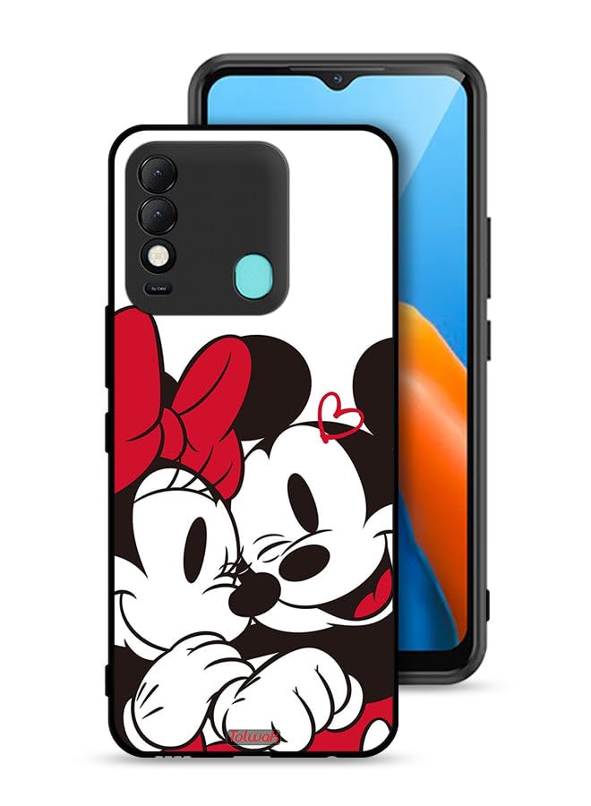 Tolwak Tecno Spark 8 Protective Case Cover Mickey Mouse Multicolor