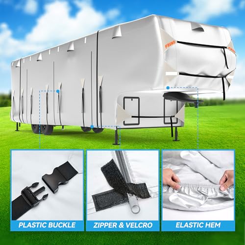 FRUNO Oxford Fabric 5th Wheel Cover