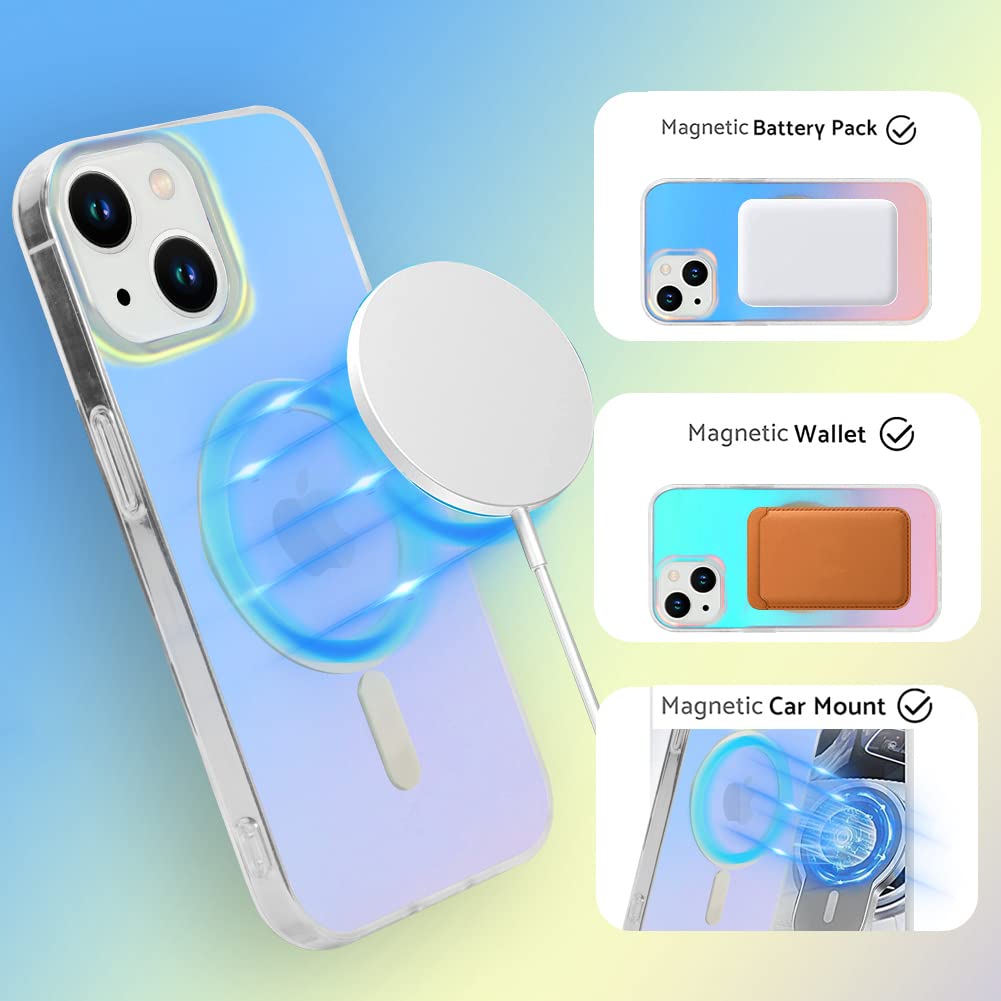 Amazon.co.jp: SOKAD 磁気ケース iPhone 14 Pro用 カバー 6.1インチ