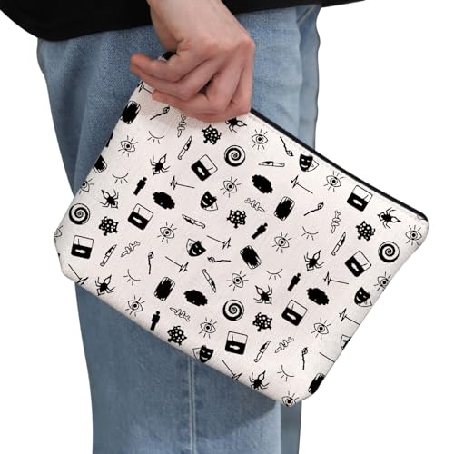 PYOUL Fiction Podcast Inspired Gift The Magnus A Makeup Bag Horror Podcast Fan Cosmetic Bag Fifteen Fears Gift (The Magnus A -B) - Image 2