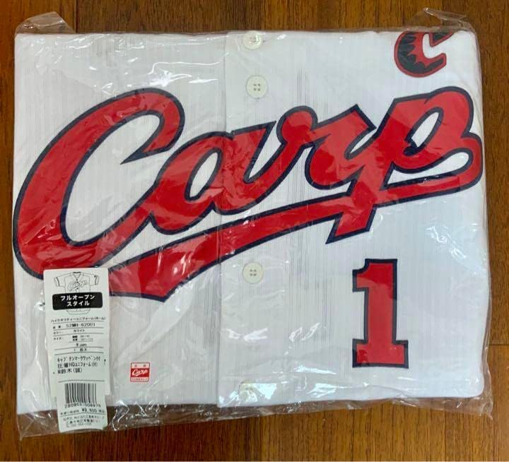 最新 【デサント】広島カープ 鈴木誠也 ユニフォーム キャプテンマーク