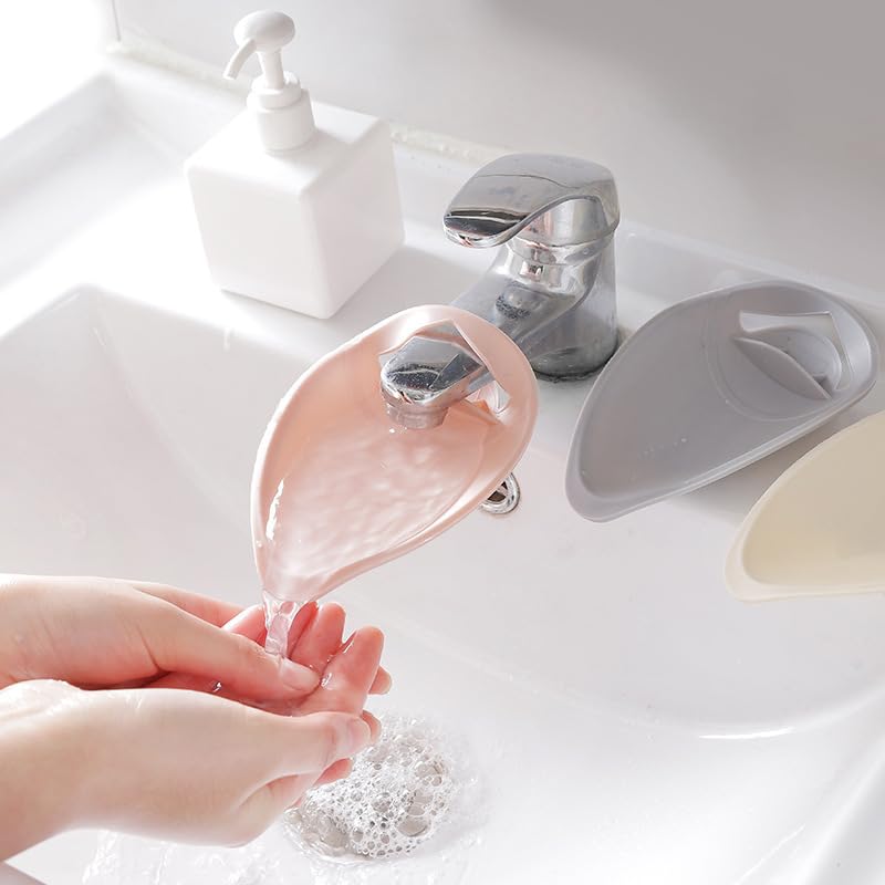 Image of 3 Pack Multicolor Faucet Extender for Toddlers - Sink Extender for Kids Hand Washing, Bathroom Sink Spout Wash Helper Kids' Bathroom Safety Products for Children Baby，Kids' Bathroom Safety Products