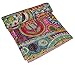Pure 100% Cotton Indian Handmade Patch Work Kantha Quilt Bedspreads Throw Blanket Bed Cover and Light Weight Gudari (Twin Multi Floral) 90 X 60 Inch