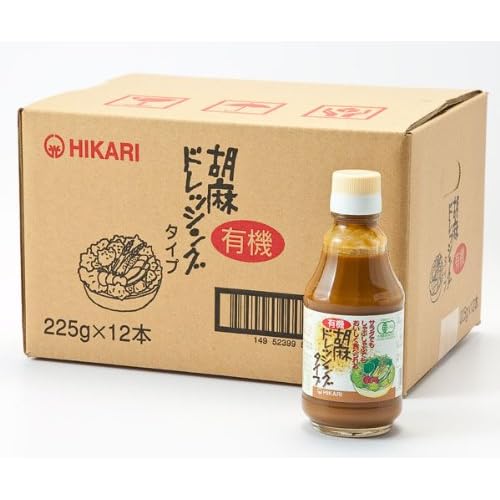 ヒカリ 有機胡麻ドレッシングタイプ