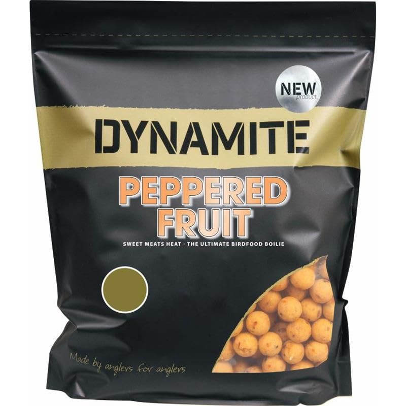 Dynamite Baits Peppered Fruit Boilies (15mm 1.8kg)