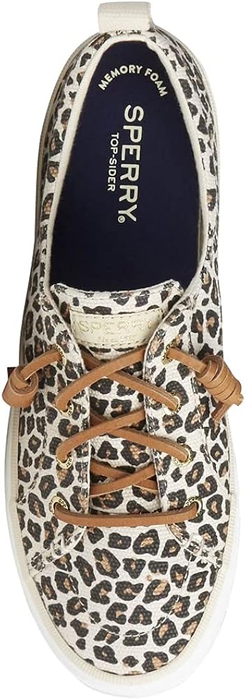 sperry leopard print loafers