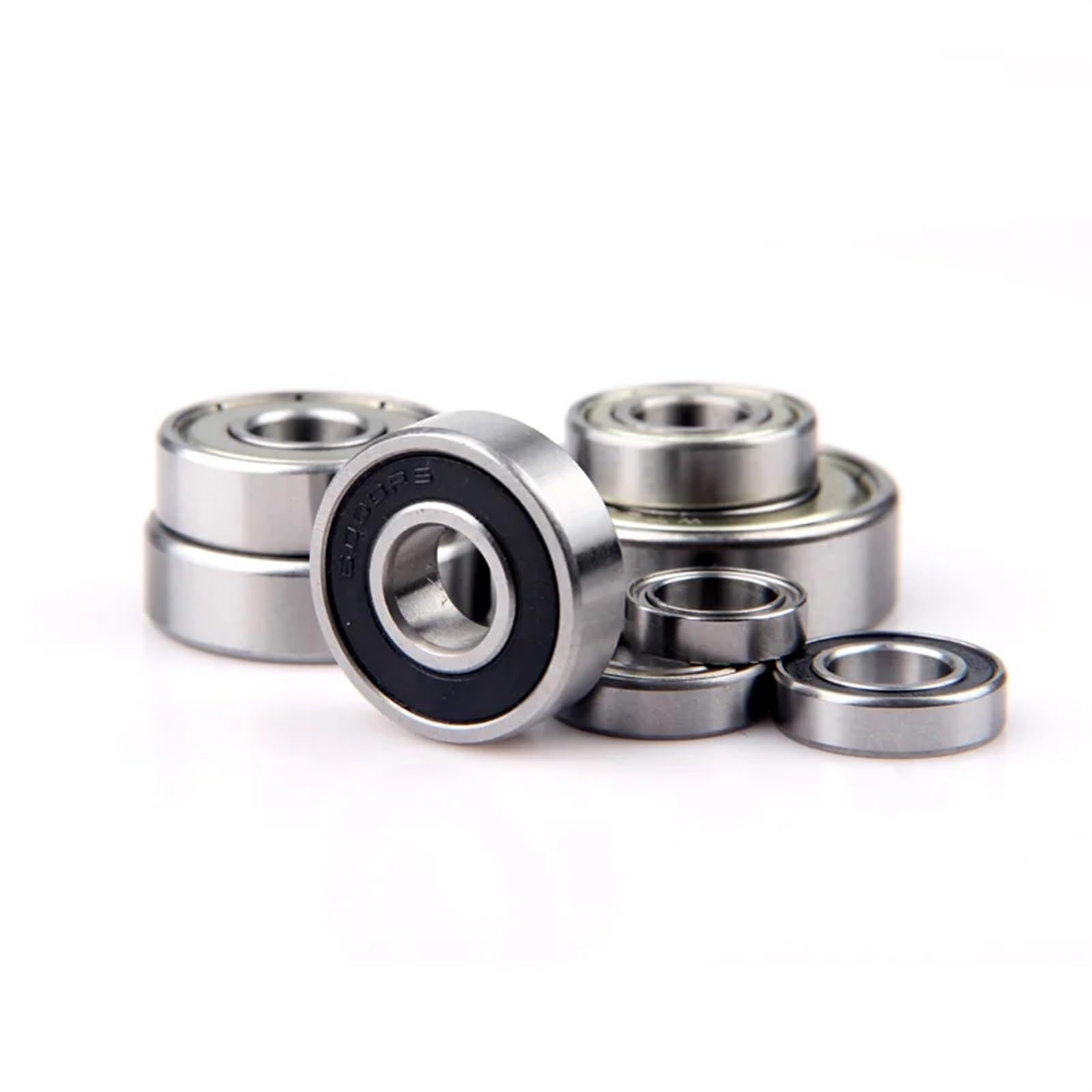 Lot de 20 roulements à billes 6700 6800 63800 6900 6000 6200 6300 ZZ-2RS - Diamètre intérieur : 10 mm (63800ZZ, 10 x 19 x 7 mm)