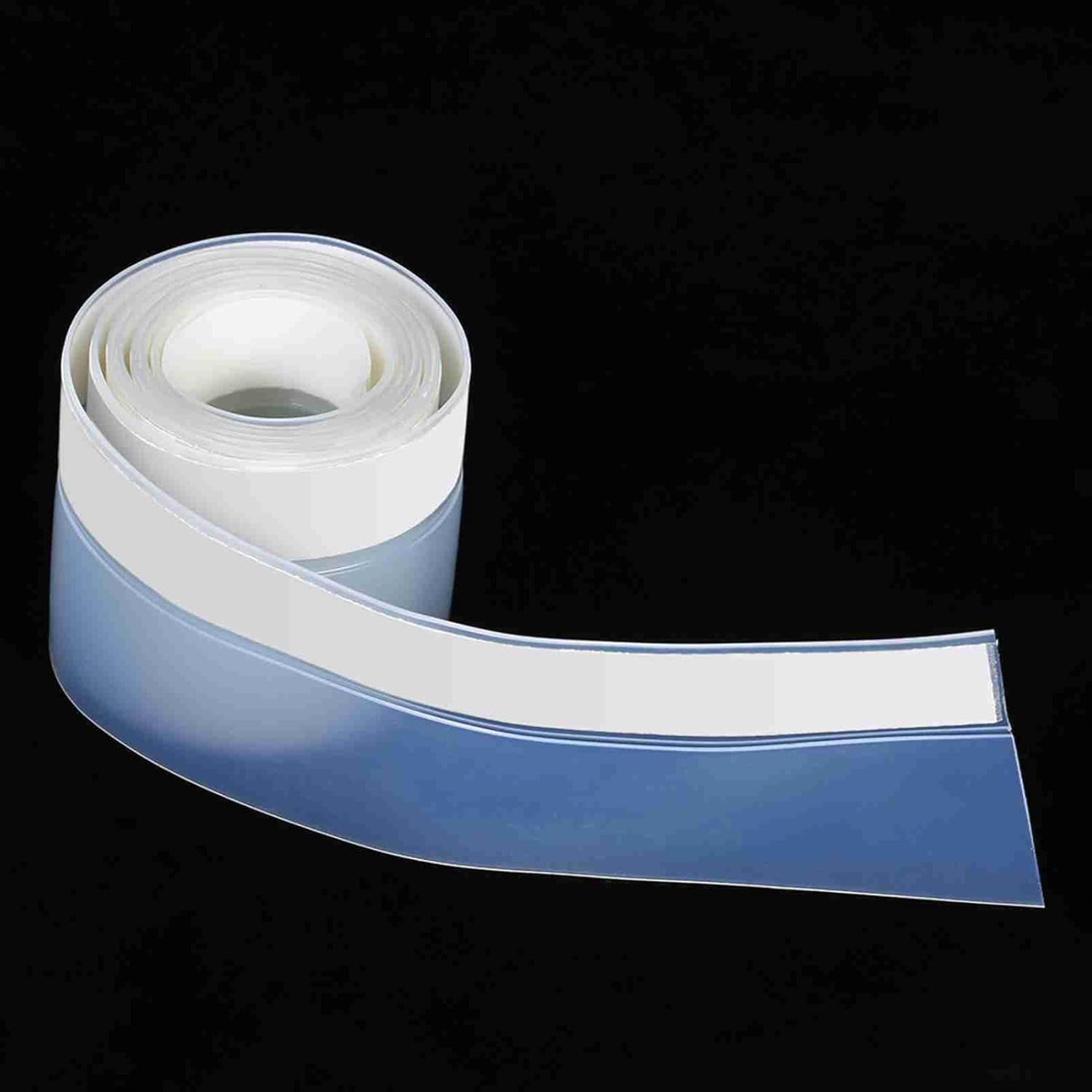 Door Seal Strip for Door Frame, 3.3 Ft Long Silicone Door Seal Strip Weather Stripping Door Seal Noise Reduction for Door and Window (45mm)