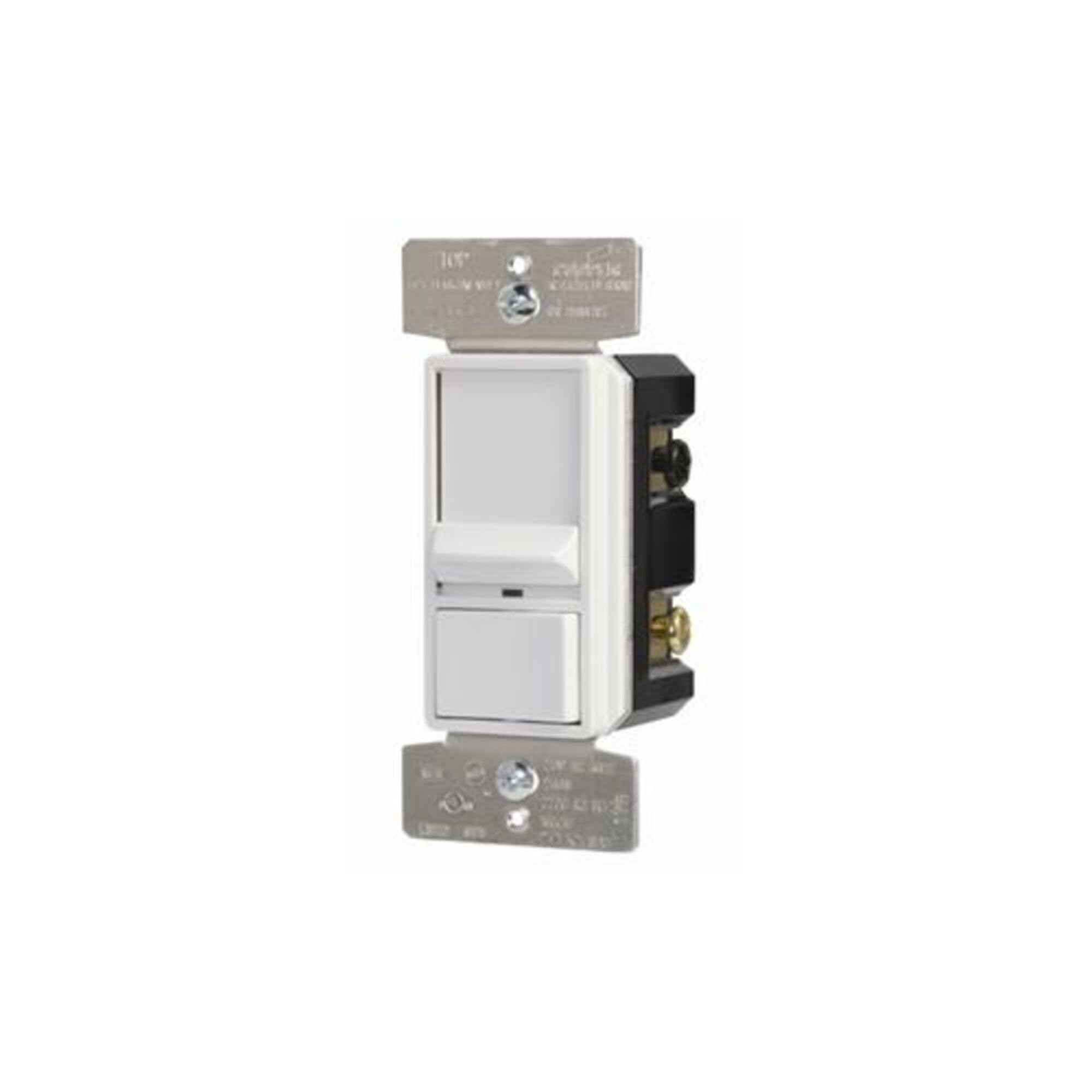 EATON WBSD-010SLD-W Slide Dimmer, On/Off Switch, 0-10V Dimming, White ...