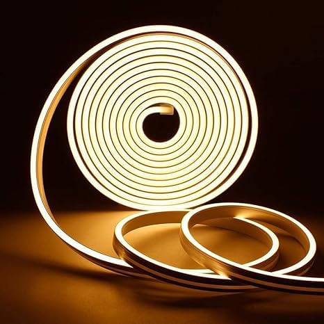 AirMount 5 Meter(NEON Light Long with 12V Adaptor LED Neon Strip Rope Lights,Flat Silicone Neon Rope Light Flexible Cuttable String, Waterproof Neon LED Strips for Indoor Outdoor Decoration (White) AirMount 5 Meter(NEON Light Long with 12V Adaptor LED Neon Strip Rope Lights,Flat Silicone Neon Rope Light Flexible Cuttable String, Waterproof Neon LED Strips for Indoor Outdoor Decoration (White)