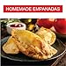 Empanada Maker Press 6 Inch - Professional Empanadas - Mold Ravioli Dumpling Wrap, Tortilla Folder, Wonton Dough Press 2-in-1 Cutter Sealer, Pierogi, Calzone, Hand Pot Pie Maker Wraper