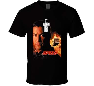 トップス SPEED movie tee fade tee s/s black L Amazon.com: Speed 90s Action Movie Fan T Shirt S Black