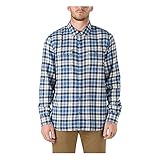  Vans_Apparel Herren Sycamore Freizeithemd, Mehrfarbig (Marshmallow/Delft), Small