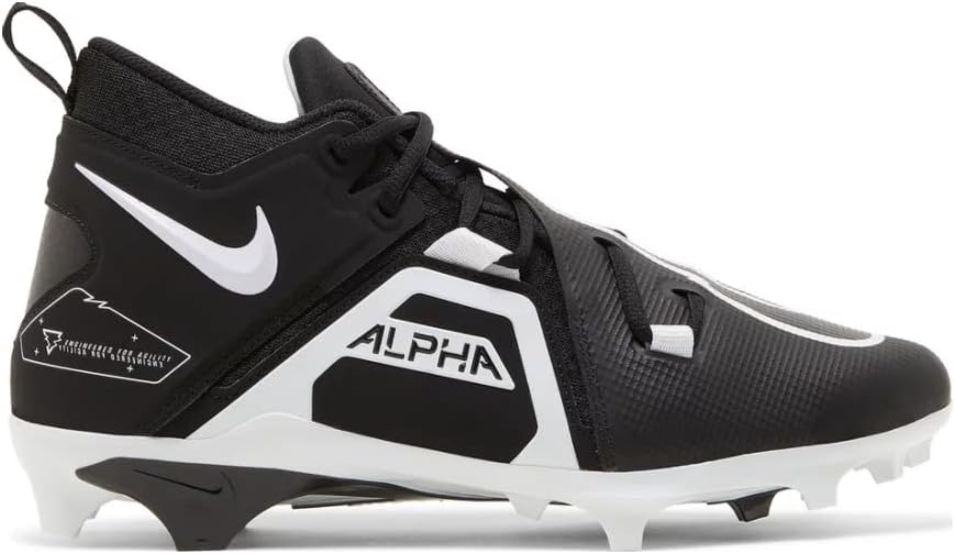 Amazon.com | Nike Men's Alpha Menace Pro 3 shoe, White/White