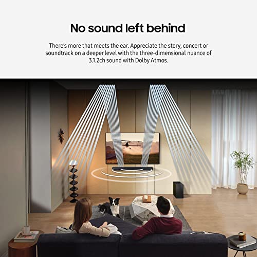 Image of SAMSUNG HW-Q700C 3.1.2ch Soundbar w /Wireless Dolby Audio, Q-Symphony, SpaceFit Sound Pro, Adaptive Sound, Game Mode Pro, Airplay 2, Tap Sound, Chromecast and Alexa Built-in