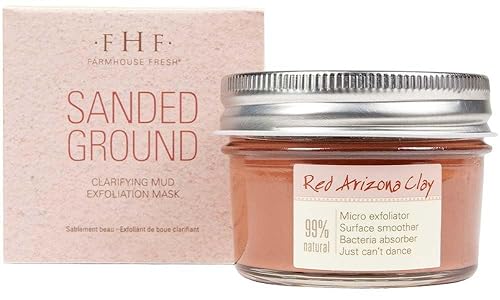 Miniatura 1 de FarmHouse Fresh Sand Your Ground - Mascarilla exfoliante de barro clarificante, 3.2 onzas líquidas (paquete de 1)