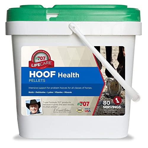 Formula-707-Hoof-Health-Equine-Supplement-5lb-Bucket-80-Servings--Biotin-Amino-Acids-and-Minerals-to-Improve-and-Support-Healthy-Horse-Hooves