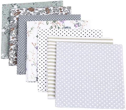 Miniatura 4 de 35 piezas de retazos precortados de 10 x 10 pulgadas, de tela acolchada de algodón, para manualidades, costura, acolchado, bricolaje.